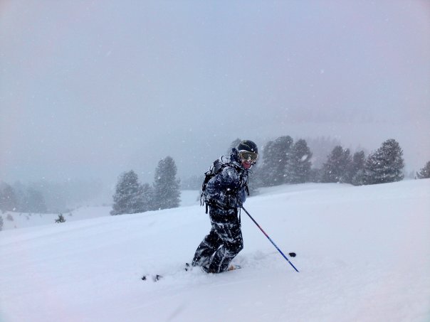 Bachseite with Fresh Powder snow